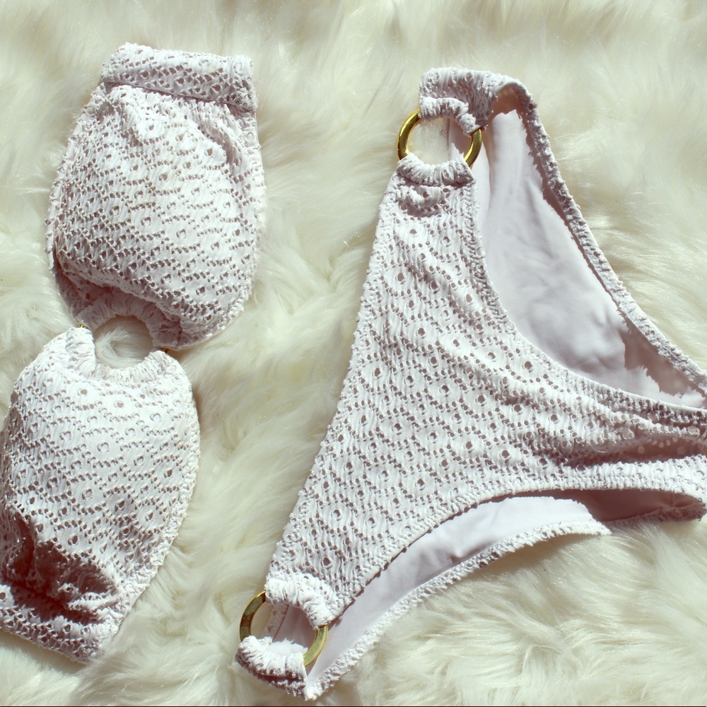 White 2 Piece Bikini
